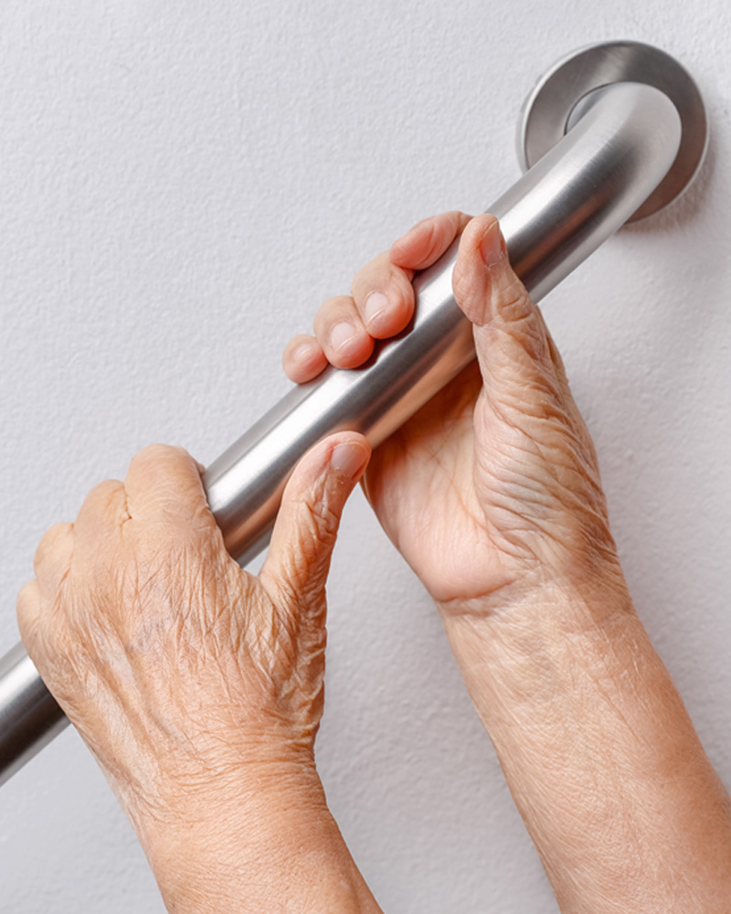 aging in place grab bars install